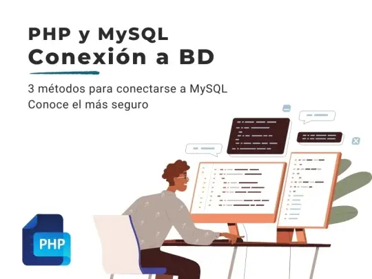 Portada conectarse a base de datos MySQL con PHP