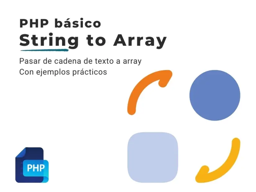 Hazlo pesado formal Hay una necesidad de Cómo pasar un Texto a Array en PHP