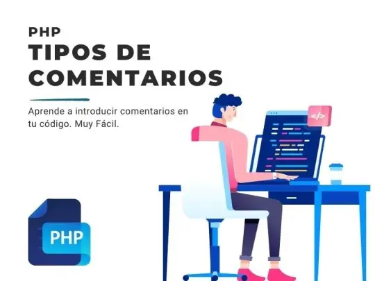 Portada aprender a introducir comentarios en PHP