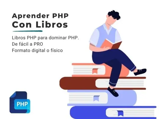 Portada aprender php con libros