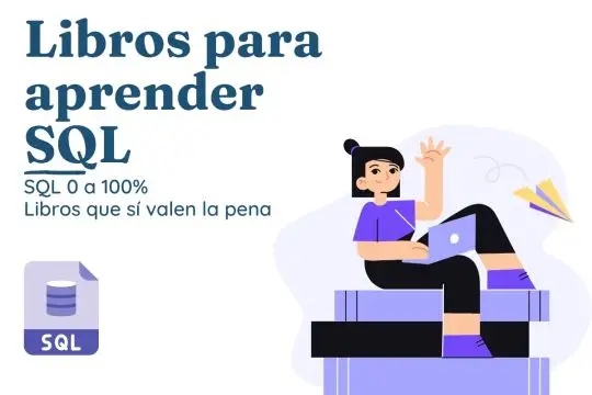 portada artículo de los mejores libros para aprender sql