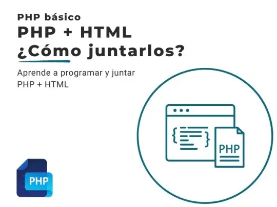 Portada como juntar PHP y HTML en programación web