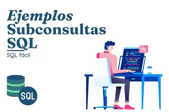 portada de tutorial de ejemplos de subconsultas en sql