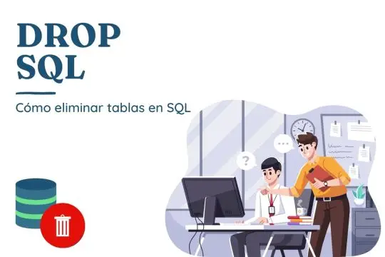 portada drop sql cómo borrar tablas