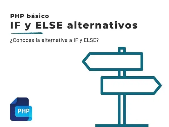 Portada tutorial if y else alternativos en PHP