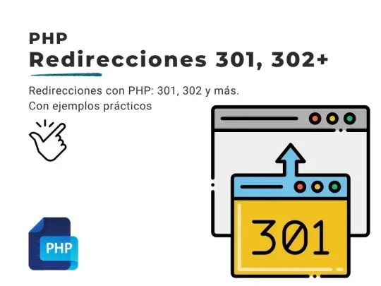 Portada tutorial redirecciones con PHP