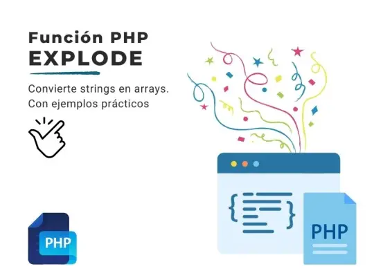 Portada tutorial sobre explode php