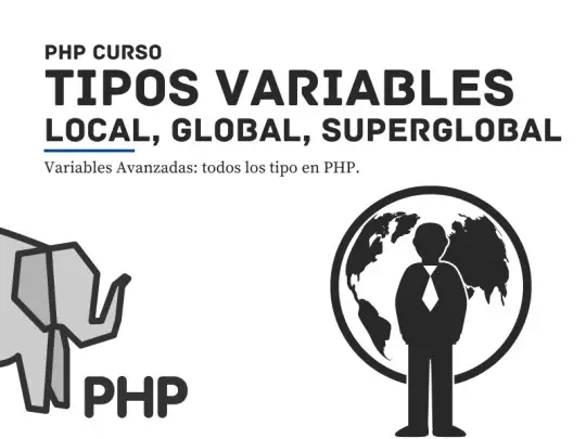 todos los tipos de variables en php