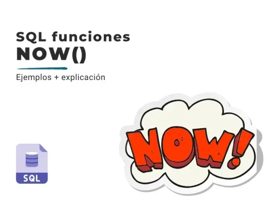 Tutorial de SQL sobre la función NOW