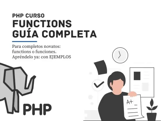 tutorial funciones en programación php